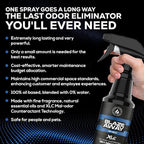 Blaze Away Commercial Air Freshener & Odor Eliminator for Strong Odor - Industrial-Grade Room Spray & Room Deodorizer for Home, Car, Smoke & Pet Odors - Long-Lasting Odor Absorber, Room Fresheners
