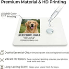 50PCS Custom Logo Bulk Car Air Fresheners, Wholesale Custom Double-Sided Car Air Fresheners with Photo Text Logo, Suitable for Truck and Car Drivers, as Well as Business Logos (50 Square)