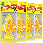 LITTLE TREES Car Air Freshener | Hanging Tree Provides Long Lasting Scent for Auto and Home | 24 Air Fresheners |Sliced