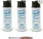 Smilyeez Listing for BG Frigi-Fresh Automotive Air Conditioning Cleaner and Freshener Spray (5.5 oz.) PN 708 (3 Cans) - Eliminate Odors - with Pocket Screwdriver
