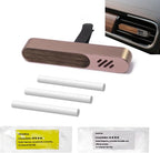 Luxury Car Air Freshener Vent Clip – Premium Wood & Metal Diffuser in Multiple Colors & Scent Kits – Reusable, Unisex for Men & Women (Rose Gold, Luxury Floral)