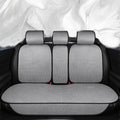 Auto Newer Luxury Breathable Car Seat Cover,Rear Car Seat Protector, Fit Four Seasons of Universal Automotive Vehicle Cushion Cover, Compatible with 90% Cars,SUV,Trucks (Gray,Rear Seats)