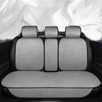 Auto Newer Luxury Breathable Car Seat Cover,Rear Car Seat Protector, Fit Four Seasons of Universal Automotive Vehicle Cushion Cover, Compatible with 90% Cars,SUV,Trucks (Gray,Rear Seats)