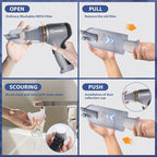 Saker Car Vacuum Cleaner Original Filter Set, 3 HEPA Filter and 1 Steel Filter, Adapted to Saker HL Series Handheld Vacuum Cleaners,Robust and Durable, Washable 4PCS
