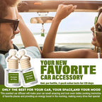 C Classy Car Air Freshener Hanging 2 Pack, Oceano Essential Diffuser for Cars, Cute Car Accessories, Long-Lasting Fragrance, C ar Air Fresheners for Women & Men Gift, Made in USA