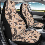 KEIAHUAN Car Seat Covers for Front and Rear Seat Duck Camo Hunting Auto Interior Decoration Accessories for Sedan, Truck, SUV, Van, 4 Piece