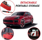 Car Duster Exterior Scratch Free,Soft Car Brush Kit for Truck,SUV,RV and Motorcycle,Wax Cotton Hair,Dusters with Extendable Handle,Duster for Cleaning,Dust Pollen Removing,No Lint