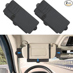 JoyTutus Car Sun Visor Sunshade Extender, Adjustable Car Sun Visor Extender Protects from Anti-Glare, UV Rays Blocker Windshield Sunshade Extender for car SUV(2 Pack)