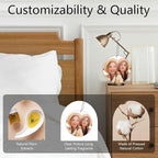 Custom Air Fresheners with Picture, Personalized Photo Air Freshener for Car Wardrobe Bathroom Hanging Ornaments (Round-)