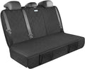 Upgraded 900D Heavy Duty Dog Back Bench Seat Cover, Car Seat Protector, 3 Seatbelts & Armrest Compatible, Waterproof Nonslip Pet Backseat Cover for Dogs & Kids, Fits Large SUVs & Trucks