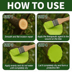 Tree Wound Sealer, 1000g Tree Pruning Sealer & Wound Dressing Healing Paste for Grafting, Pruning & Damaged Bark, Waterproof Tree Repair Sealant for Bonsai, Fruit Trees, Roses, Shrubs (2.2 lb)