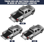 Umbrauto Truck Bed Air Mattress for 5.5-5.8ft Full Size Short Bed, Inflatable Pickup Airbed with Pump for Outdoor Travel