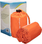 NovaMedic Emergency Sleeping Bag 5 Pack – 84"x36" Thermal Mylar Survival Bivy Sack – Waterproof, Lightweight & Compact Emergency Blanket for Camping, Hiking, Outdoor Survival & Travel