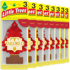 LITTLE TREES Car Air Freshener | Hanging Tree Provides Long Lasting Scent for Auto and Home | Tailored for Him, 24 Air Fresheners