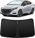 INSAUTO Custom Fit Windshield Sun Shade Accessories for Nissan Versa 2020-2026, Foldable Front Window Sunshade, UV & Heat Reflector, Keeps Interior Cool, Includes Storage Bag