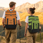MIYCOO Cooler Backpack - 40 Cans Insulated Backpack Cooler for Men & Women, Portable 2 Leak Proof Compartments Coolers Bag for Beach Travel Picnic Lunch Hiking BBQ Camping