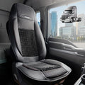 Semi Truck Beaded Seat Covers, Cooling Car Seat Cushion for Back Support, Anti-Sweat Seat Covers for Trucks, Universal Fit for Volvo, Kenworth, Freightliner, Improved Comfort & Durability