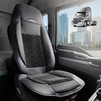 Semi Truck Beaded Seat Covers, Cooling Car Seat Cushion for Back Support, Anti-Sweat Seat Covers for Trucks, Universal Fit for Volvo, Kenworth, Freightliner, Improved Comfort & Durability