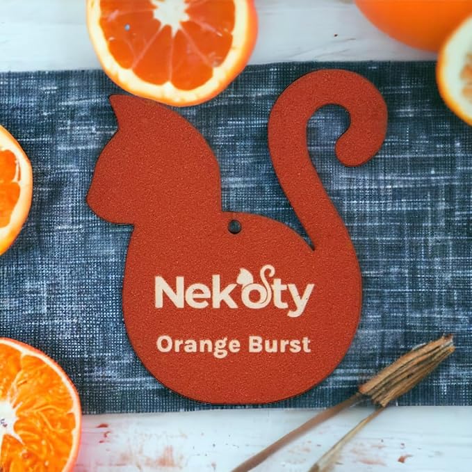 Air Fresheners | Hanging Air Fresheners for Home or Car (Orange Burst)