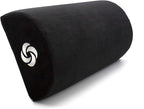 SAMSONITE - Half Moon Lumbar Support Pillow, Elevates Comfort, 100% Pure Memory Foam, Fits Most Seats