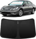 INSAUTO Custom Fit Windshield Sun Shade Accessories for Nissan Altima 2007-2012, Foldable Front Window Sunshade, UV & Heat Reflector, Keeps Interior Cool, Includes Storage Bag