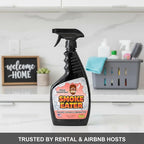 Smoke Eater Odor Eliminator Spray, Fresh Grapefruit, 22 oz — Breaks Down Smoke Odor at the Molecular Level — Works on Fabric, Cars, Furniture — Made in USA