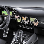 6 Pcs Butterfly Car Vent Clips, Cute Butterflies Cars Air Conditioning Clip Decorations, Charm Automotive Interior Decor for Women Men Accessories, Automotive Air Fresheners（2 Card Slots and 4 Clips）