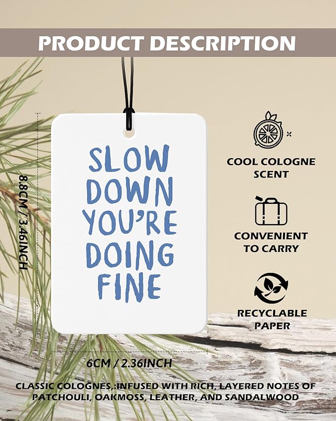 Blue Beach Western Cowgirl Cologne Car Air Freshener 4 Pcs, Girly Coastal Cowgirl Lips Hanging Air Freshener for Cars Bathroom Dorm Books Decor, Preppy Beach Accessories Gifts for Women Girls