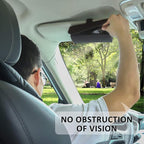Accmor Sunglasses Holder for Car Sun Visor, Auto Eyeglasses Protective Storage Case, Vehicle Visor Accessories Organizer Box
