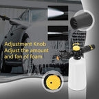 FUNTECK Foam Cannon for Karcher K Series, Adjustable Snow Cannon Foam Lance kit, Compatible with Karcher’s K2/K3/K4/K5/K6/K7 Pressure Washer