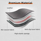 AOMSAZTO Front Car Seat Covers for Jeep Gladiator JT 2020 2021 2022 2023 2024 2025 2026 Custom Fit Car Seat Cover - Front Row Only Faux Leather (Black)