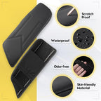 FIILINES Center Console Cover for Toyota Camry 2018-2024 Armrest Cover Pad with Hidden Pockets, Anti-Scratch Cushion Protector Camry Accessories