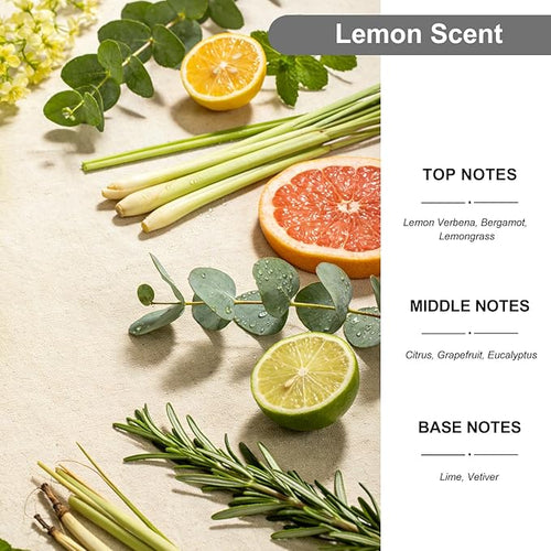 2-Pack Car Air Fresheners, Car Deodorizer, Lemon Scented Air Freshener – Long Lasting Hanging Car Air Freshener for Men and Women, Car Scent Diffuser by VUTOLLOSA