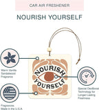 Studio Oh! Scented Hanging Car Air Fresheners - Pack of 2 - Natural & Exclusive Fragrance with DeoBoost Technology - Unique Design with Decorative Bead - Nourish Yourself