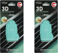 FH Group FH1017 Clip On 3D Air Freshener Ocean Scent (Light Blue) 2PK
