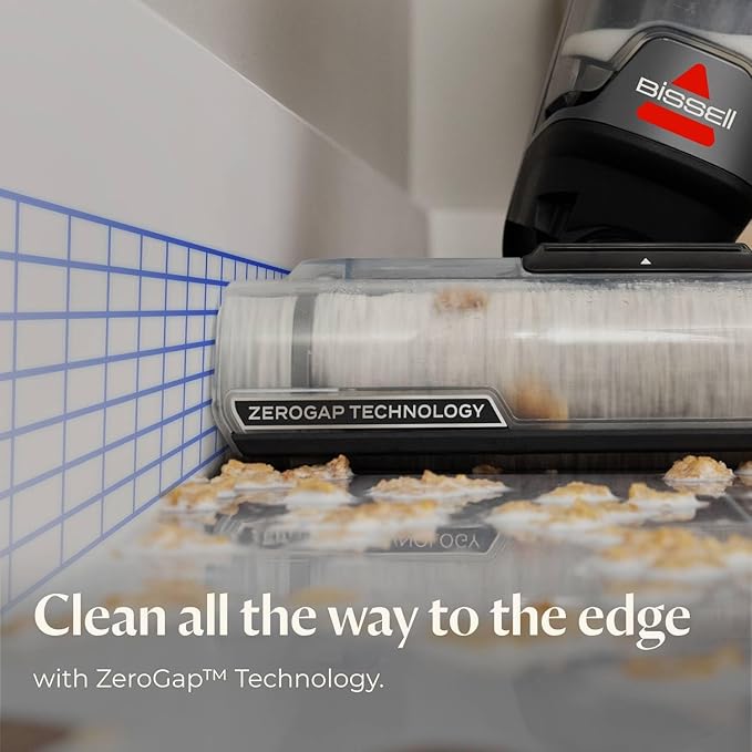 Bissell CrossWave OmniForce Edge Cordless Multi-Surface Hard Floor Cleaner Wet Dry Vacuum with Zero-Gap Edge Technology, 3930F