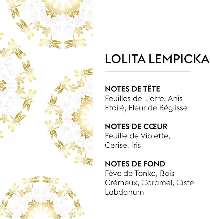 Maison Berger Car Diffuser Set – Refillable Vent Clip, Ceramic Refill, Made in France - Luxury Auto Scent - 4-Week Diffusion - Elegant Air Freshener for All Car Vents (Lolita Lempicka Satin Gold)