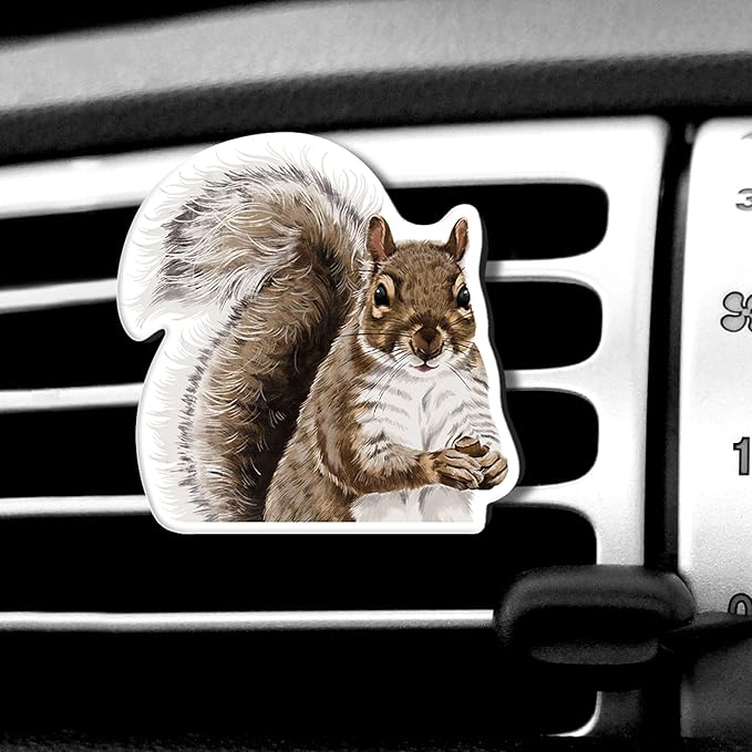 WIRESTER Fresh Scented Car Air Freshener Vent Clip, Decorative Accessories, Interior Decoration for Cars - Birds, Bear, Chicken, Rhino, Hippo, Snake, Horse