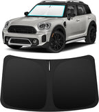 INSAUTO Custom Fit Windshield Sun Shade Accessories for 2017-2026 Mini Countryman Cooper F60, Foldable Front Window Sunshade, UV & Heat Reflector, Keeps Interior Cool, Includes Storage Bag