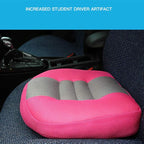 Srutirbo Car Booster Seat Cushion Heightening Height Boost Mat, Breathable Mesh Portable Car Seat Pad Angle Lift Seat for Car, Office,Home (Rose Red)