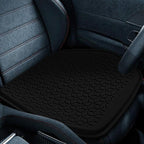 wuyaoyao Thin Gel Car Seat Cushion, Breathable Cooling Seat Cushions for Cars, Non-Slip & Comfortable Automotive Front Seats Cushion Pad for Driver, Chair Protector for Vehicle, Home, Office (Black)