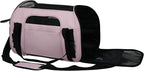 EliteField Soft Sided Pet Carrier (3 Year Warranty, Airline Approved), Multiple Sizes and Colors Available (Large: 19" L x 10" W x 13" H, Pink)
