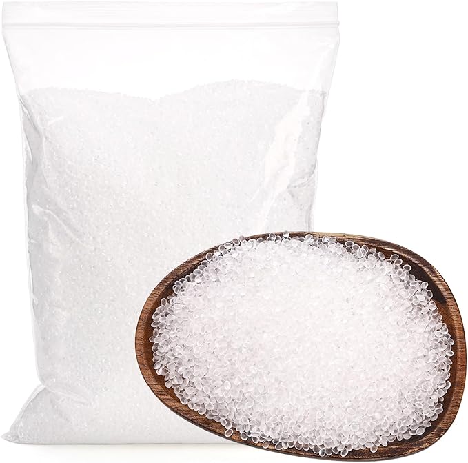 Elsjoy 5 Lb Unscented Aroma Beads for Car Freshies, Car Air Freshener Unscented Freshie Beads, DIY Homemade Natural Freshener Bulk Freshie Supplies