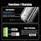 Car Star Projector with Smart Air Freshener Diffuser, Christmas Car Interior Decor, Ceiling LED Lights with 6 Scents, Vent Clip Roof Accent Light with Moon, Auto On/Off