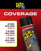 Flex Seal, 14 oz, Green, Stop Leaks Instantly, Waterproof Rubber Spray On Sealant Coating, Perfect for Gutters, Wood, RV, Campers, Roof Repair, Skylights, Windows, and More