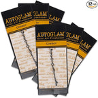 Tyler Candle Cowboy Autoglam Ivory And Gold 4.5 x 3 Cardboard Auto Air Freshener Mirror Hanger, Pack of 6
