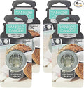 Yankee Candle Car Freshener Smart-Scent Vent Clips, Coconut Beach, 4 Packs