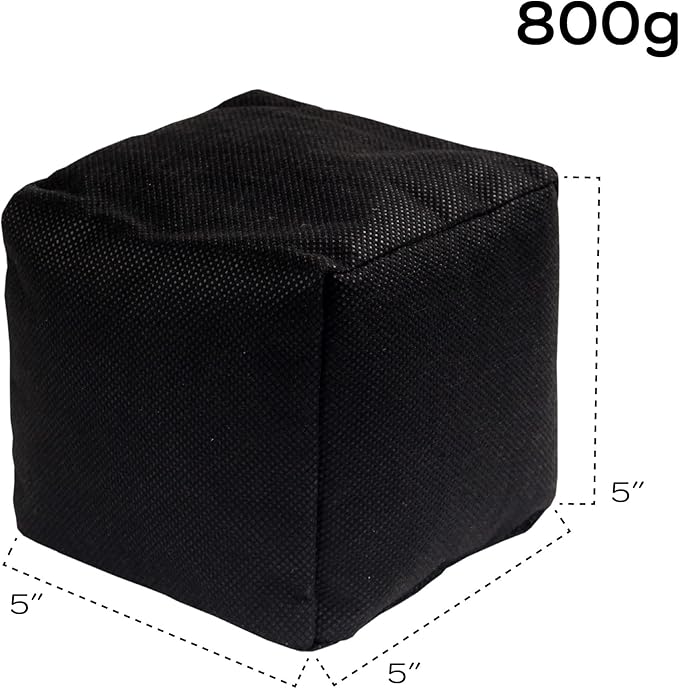 BambooMN Activated Bamboo Charcoal Air Purifier Cube - 800g Black - 2 Units