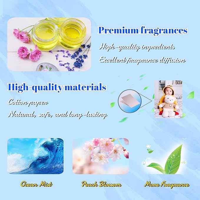3 Pcs 1 Set Custom Car Air Freshener - Double Sided Photo Personalized Car Scents, Smell Fresheners With Picture Text for Wardrobe Bathroom (Rectangle - 3 pics)