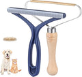 Pet Hair Removal Tool 2 Pack Dog Cat Pet Hair Remover for Furniture Portable Pet Hair Fur Removal Tools Carpet Rakes Scraper for Furniture Car Mat Pet Tower Rugs